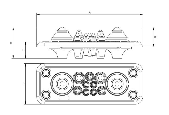 Grommet vet dimensions